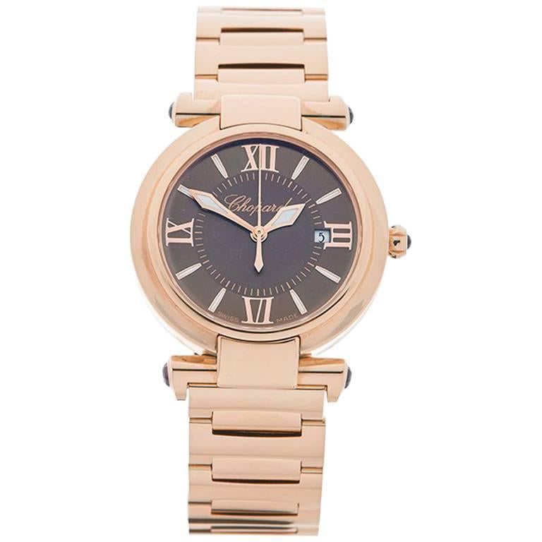 Chopard Ladies Rose Gold Imperiale Quartz Wristwatch Ref 384238-5006, 2017