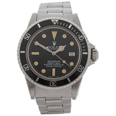 Vintage Rolex Stainless Steel Sea Dweller Great White Automatic Wristwatch, 1979