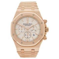 Audemars Piguet Rose Gold Royal Oak Chronograph Automatic Wristwatch