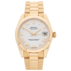 Rolex Ladies Yellow Gold Datejust Automatic Wristwatch Ref 178278, 2017