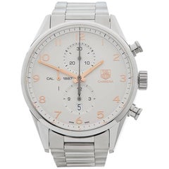 TAG Heuer Stainless Steel Carrera Chronograph Automatic Wristwatch, 2013