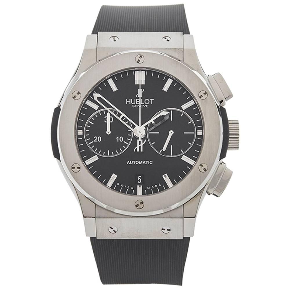 Hublot Titanium Classic Fusion Chronograph Automatic Wristwatch, 2016