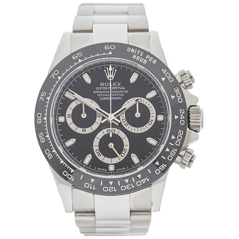 Rolex Stainless Steel Daytona Automatic Wristwatch Ref 116500LN, 2016