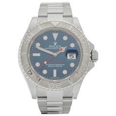 Rolex Rolesium Stainless Steel Yacht Master Automatic Wristwatch, 2013