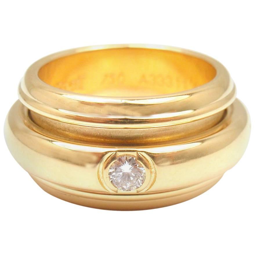Piaget Possession Bandeau Diamond Yellow Gold Band Ring