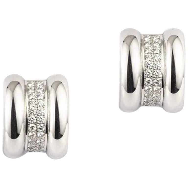 Chopard La Strada Diamond White Gold Earrings
