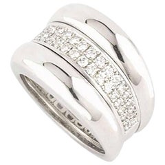 Chopard La Strada Diamant Bague en or blanc