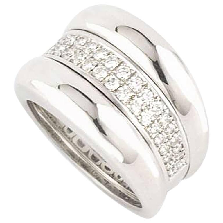 Chopard La Strada Diamond White Gold Ring at 1stDibs chopard la