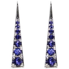 Daou Iolite and White Gold, Dynamic Convertible Stud Earrings