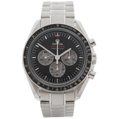 Omega Montre-bracelet Speedmaster Apollo Soyouz 35e Anniversaire en acier inoxydable