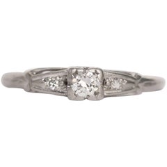 .10 Carat Diamond Platinum Engagement Ring