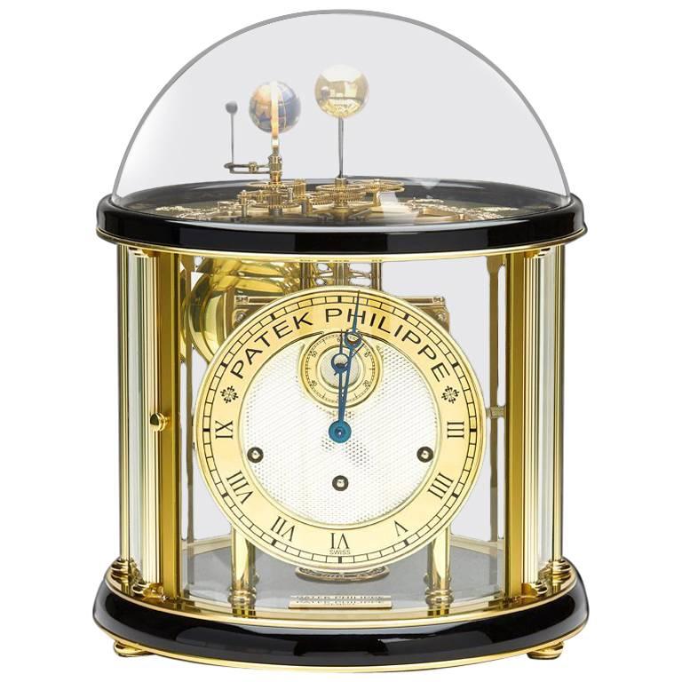 Patek Philippe Franz Hermle Yellow Gold-Plated Grand Sovereign II Display Clock