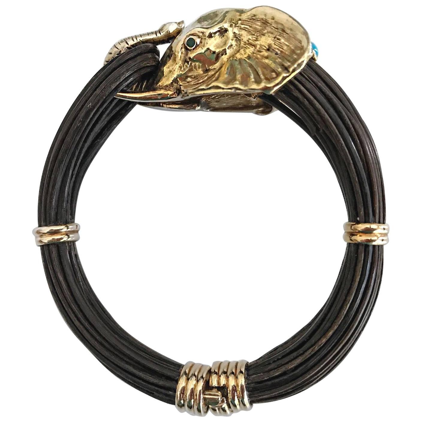 Van Cleef & Arpels Elephant Bracelet For Sale
