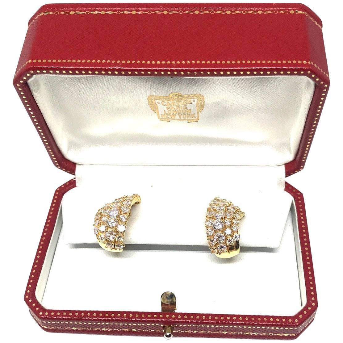 Diamond Earrings by Cartier