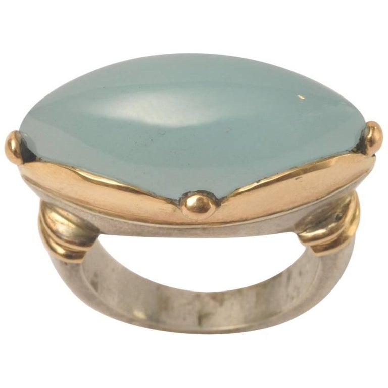 Bague Cocktail En Or Rose 18K Avec Améthyste De 9,80 Carats - Vintage - Taille 58