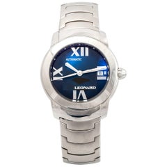 Montre-bracelet en acier Leonard Sphere