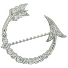 Diamond Brooch Pin