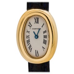 Cartier Ladies Yellow Gold Mini Quartz Wristwatch, circa 2000