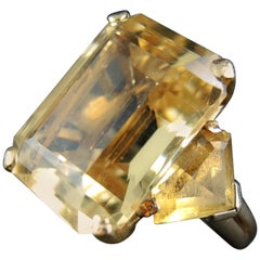 Ctirine Vintage Ring, 14 Karat Gold, 1960s