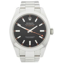 Rolex Stainless Steel Milgauss Automatic wristwatch ref 116400, 2007
