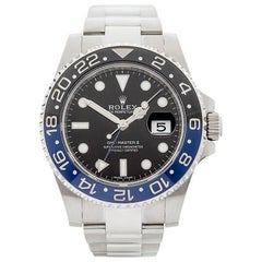 Rolex Montre-bracelet automatique GMT-Master II Batman en acier inoxydable, 2016