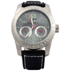 Orologio da polso automatico Haurex Italia in acciaio inossidabile Red Arrow