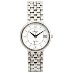 Omega stainless Steel City Quartz Wristwatch