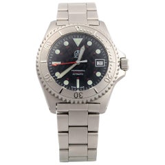 Ollech & Wajs stainless Steel Cougar Automatic Wristwatch, circa 1990