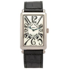 Franck Muller White Gold Long Island self-winding wristwatch Ref. 1000 SC 