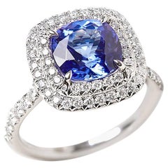 Tiffany & Co. Platinum Tanzanite Soleste Ring