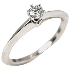 Tiffany & Co. Solitaire Diamond Engagement Ring