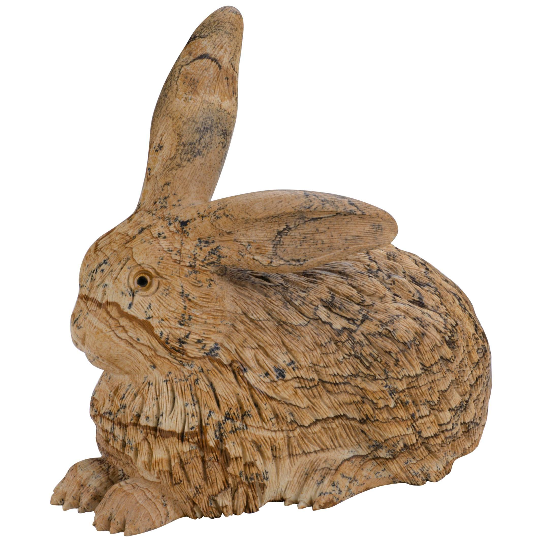 Brown Kalahari Jasper Rabbit For Sale