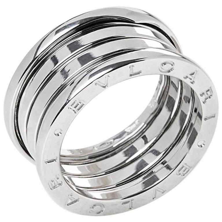 Bulgari White Gold B.Zero 1 Ring at 1stDibs