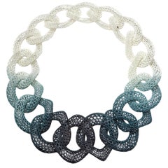 “Trans-Hematopoietic Black, Neckpiece” a Printed 3D Necklace by Doug Bucci, 2011