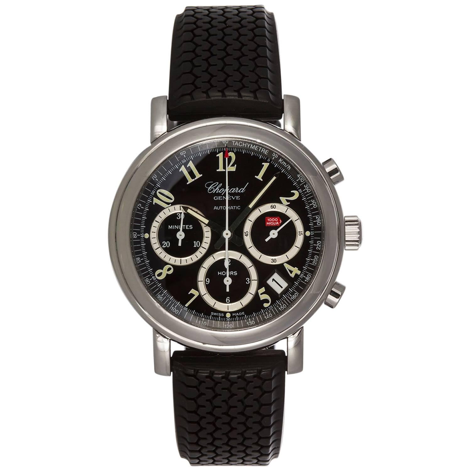 Chopard Stainless Steel 1000 Miglia Chronograph Automatic Wristwatch ref 8331 