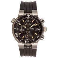Oris Titan-Chronograph TT1 Taucher 300m Automatik-Armbanduhr Ref 7542