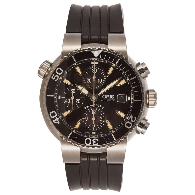 oris divers chronograph