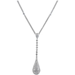 Diamond Gold Cascade Necklace