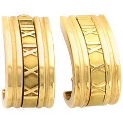 Tiffany & Co. Gold Atlas Hoop Earrings