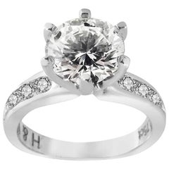 2.15 Carat Solitaire Diamond Engagement Ring