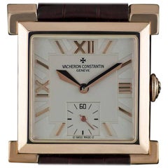 Vacheron Constantin Rose Gold Carree Historique Manual Wristwatch