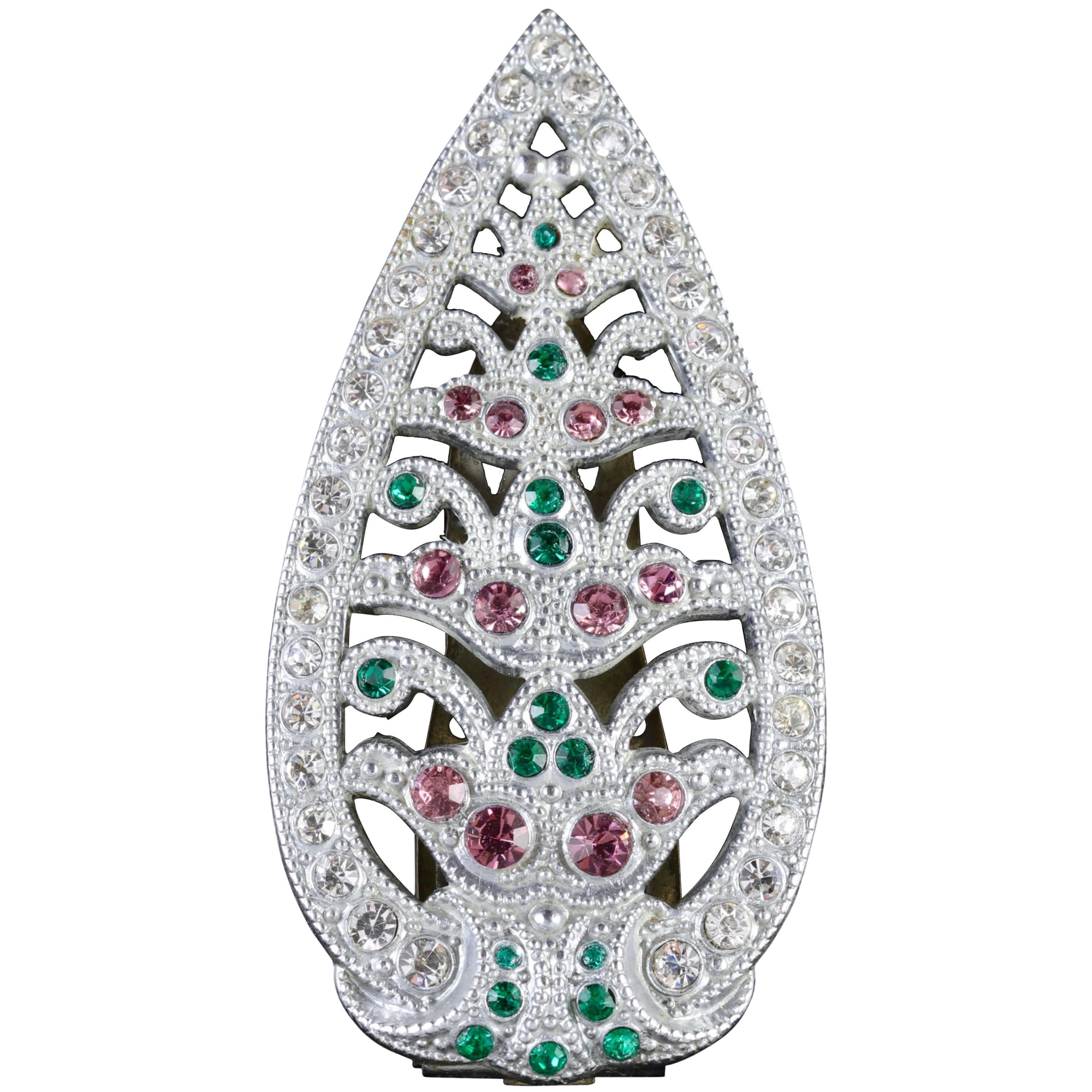 Antique Victorian Suffragette Lapel Clip, circa 1900