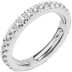 Round Brilliant Diamond Adjustable Eternity Band