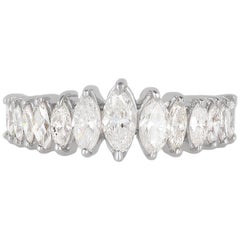 Retro Marquise Diamond Dinner Ring