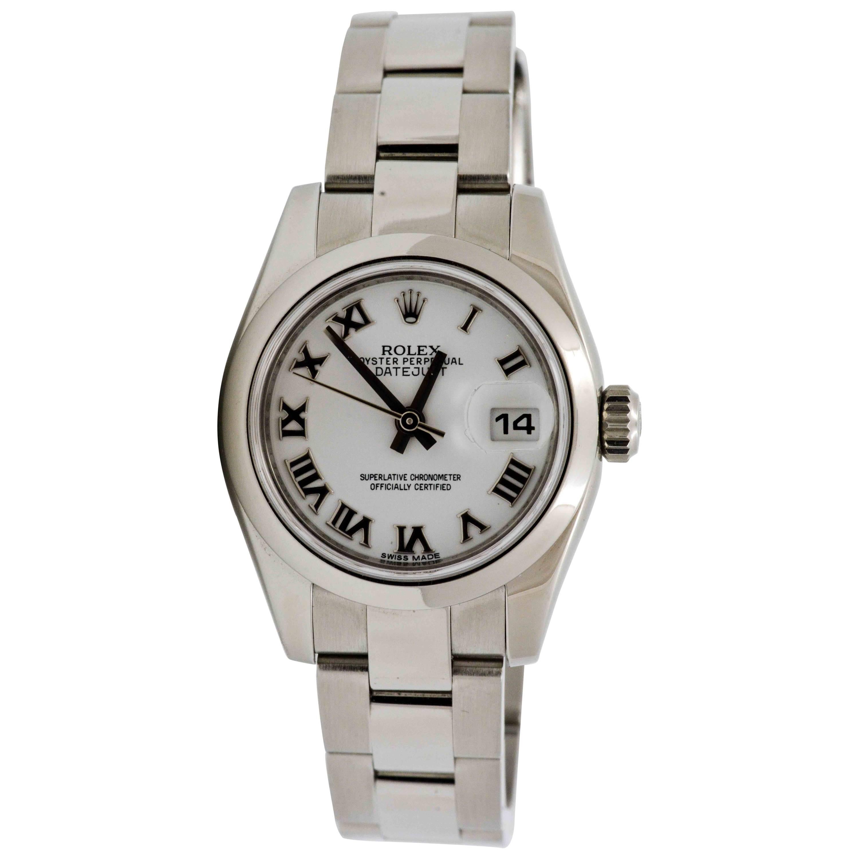 Rolex Stainless Steel Datejust automatic Wristwatch