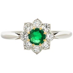 Cartier Emerald Diamond Ring