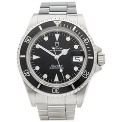 Vintage Tudor Prince Stainless Steel Submariner Date Automatic Wristwatch, 1994