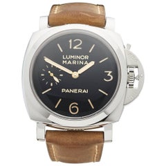 Panerai Luminor Stainless Steel Mechanical Wristwatch Ref PAM00422