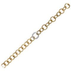 Gurhan “Hoolpa” Diamond Bracelet in Yellow and White Gold