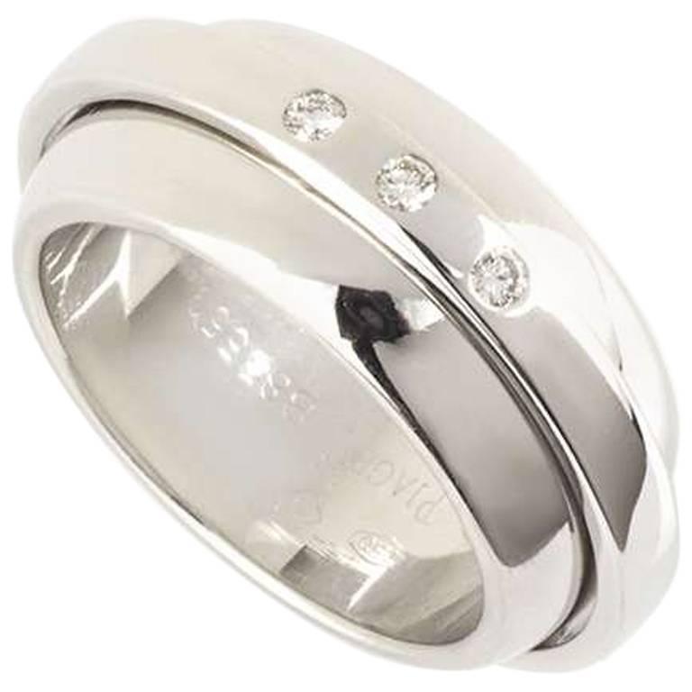 Piaget White Gold Diamond Possession Band Ring